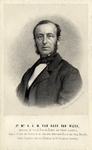 103882 Portret van jhr.mr. H.A.M. van Asch van Wijck, geboren 1815, heer van Prattenburg, lid van de gemeentraad ...